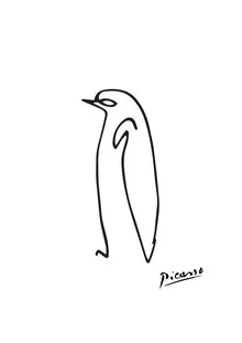 Pingüino de Picasso - Fotografía artística de Art Classics