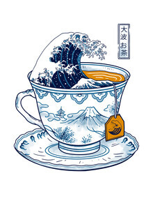 Vincent Trinidad Art, The Great Kanagawa Tea (Estados Unidos, Norteamérica)