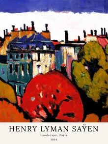 Henry Lyman Saÿen: Paisaje, París - Fotografía artística de Art Classics