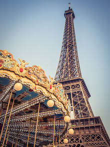Johann Oswald, Karussell am Eiffelturm 1 (Francia, Europa)