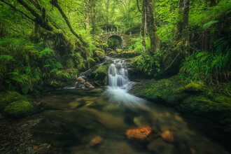 Jean Claude Castor, Glencoe Fairy Bridge Wasserfall (Reino Unido, Europa)