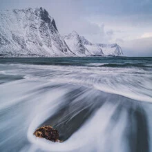 Costa noruega del Mar del Norte V - Fotografía artística de Franz Sussbauer