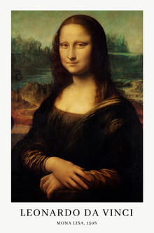 Clásicos del arte, Leonardo Da Vinci - Mona Lisa