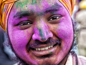 Jagdev Singh, colores de la felicidad