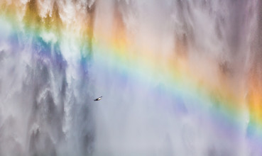 Torsten Muehlbacher, Bajo el arco iris - Islandia, Europa)