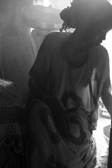 Christina Feldt, mujer Afar en el norte de Etiopía. (Etiopía, África)