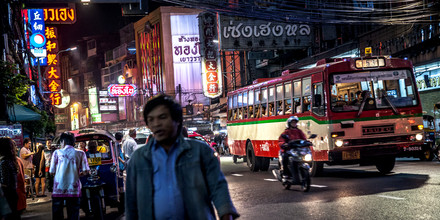 Jörg Faißt, Nightlife Chinatown 4 (Bangkok) - Tailandia, Asia)