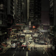 Rob van Kessel, Cruzando Hong Kong - Hong Kong, Asia)