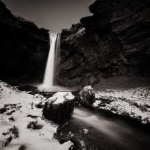Dennis Wehrmann, Waterfall Solheimajoekull - Islandia, Europa)