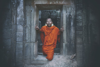 Jürgen Wolf, un monje (Camboya, Asia)