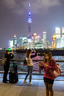 Selfie de Shanghái - Fotografía artística de Arno Simons