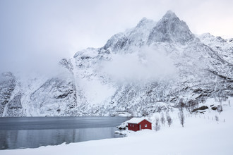 Moritz Esser, Sueño de invierno en el lago - Noruega, Europa)