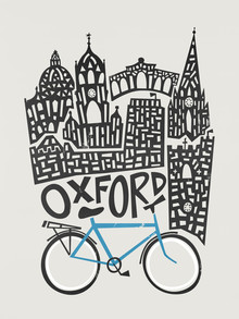 Fox y Velvet, paisaje urbano de Oxford (Reino Unido, Europa)