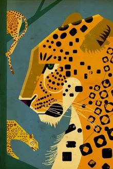Leopardo - Fotografía artística de Dieter Braun