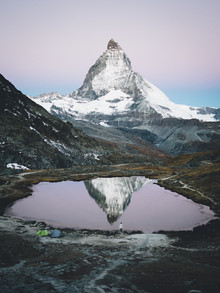 Leo Thomas, Antes del amanecer en el Matterhorn - Suiza, Europa)