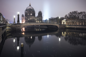 Jean Claude Castor, Catedral de Berlín durante el invierno (Alemania, Europa)