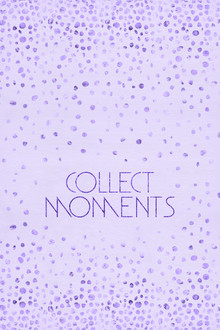 Melanie Viola, Text Art Purple COLLECT MOMENTS (Alemania, Europa)