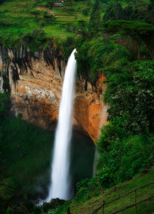 Jürgen Machulla, Sipi Falls en Uganda - Uganda, África)