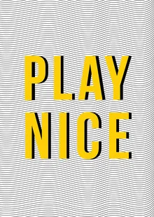 Play Nice - Fotografía artística de Frankie Kerr-Dineen