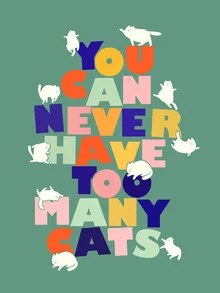 Nunca se pueden tener demasiados gatos - Fotografía artística de Ania Więcław