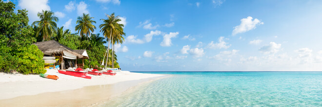 Jan Becke, paraíso tropical en las Maldivas