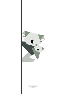 Anna María Laddomada, Koala | Serie Australia | Origamia Design - Australia, Oceanía)