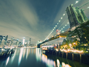 Alexander Voss, Nueva York - Skyline del puente de Brooklyn (Estados Unidos, América del Norte)