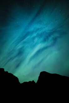 Sebastian Worm, Aurora Silhouette - Noruega, Europa)