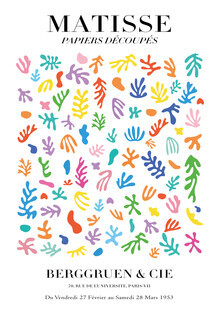 Clásicos del arte, Matisse - Papiers Découpés, de colores
