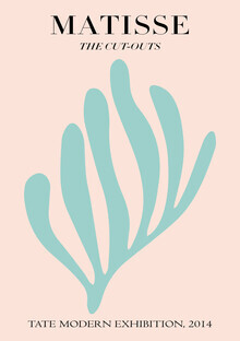 Art Classics, Matisse - diseño botánico rosa y turquesa (Alemania, Europa)