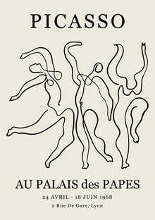 Clásicos del Arte, Picasso - Au Palais des Papes - Alemania, Europa)