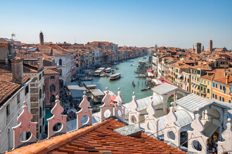 Jan Becke, Vista del Gran Canal de Venecia (Italia, Europa)
