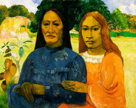 Clásicos del arte, Dos mujeres de Paul Gauguin