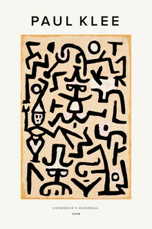 Art Classics, Paul Klee Comedians Handbill (Alemania, Europa)