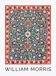 Clásicos del arte, patrón de alfombra de William Morris