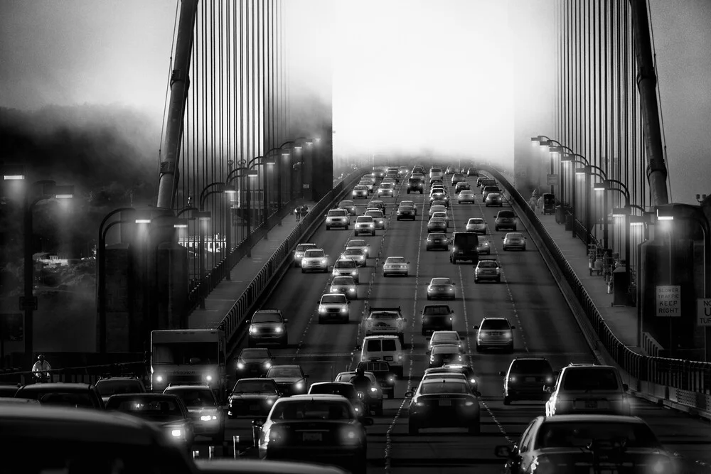 Traverser le pont - fotokunst von Rob van Kessel