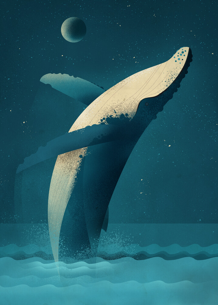 Baleine à bosse - Photographie fineart de Dieter Braun