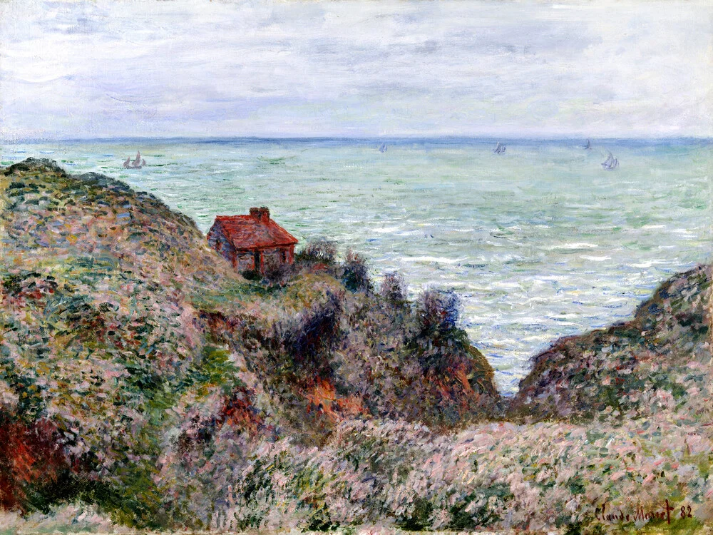 Claude Monet : Cabine du guet des douanes - Photographie d'art par Art Classics