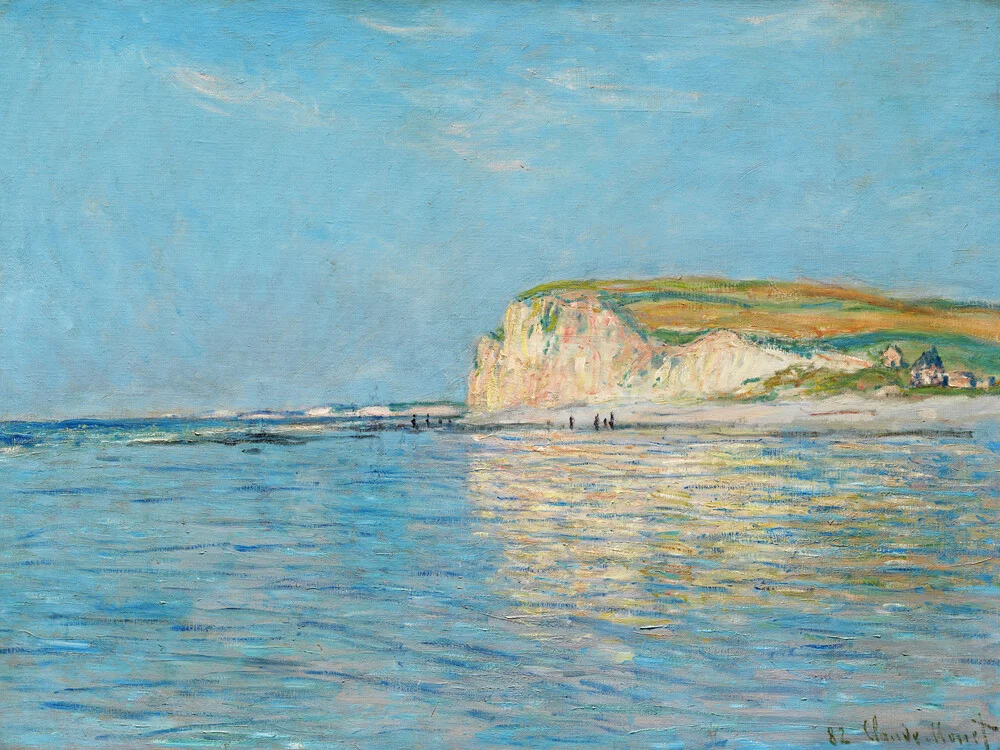 Claude Monet : Marée basse à Pourville - Photographie d'art par Art Classics