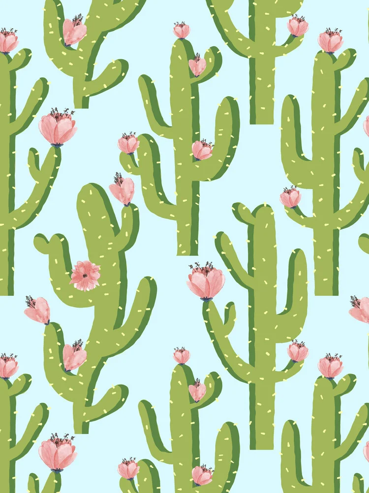 Cactus d'été - Photographie d'art par Uma Gokhale