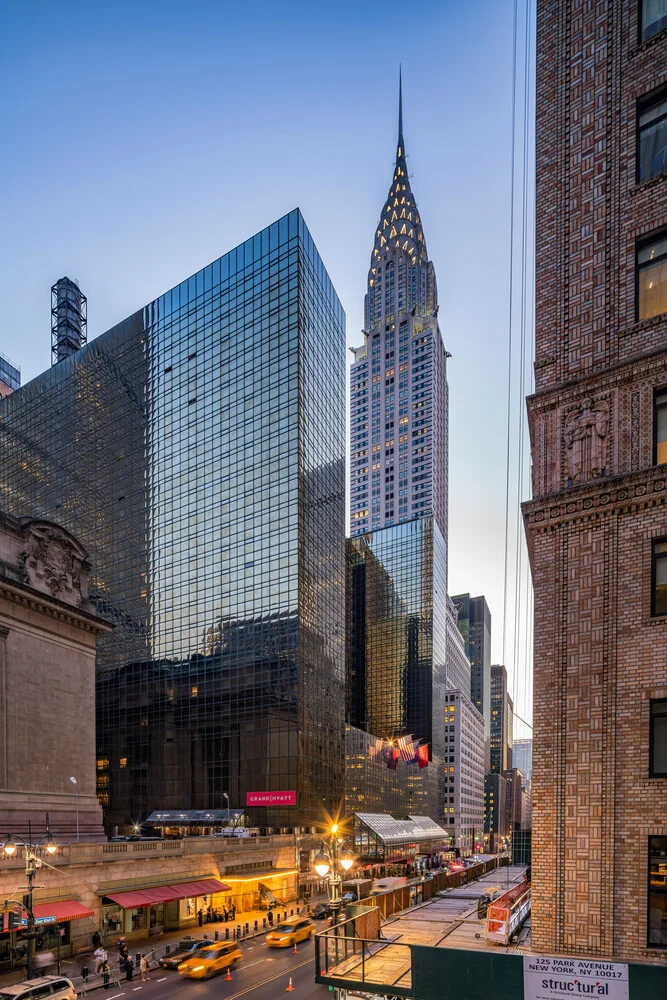 Chrysler Building à Midtown Manhattan - Photographie fineart par Jan Becke