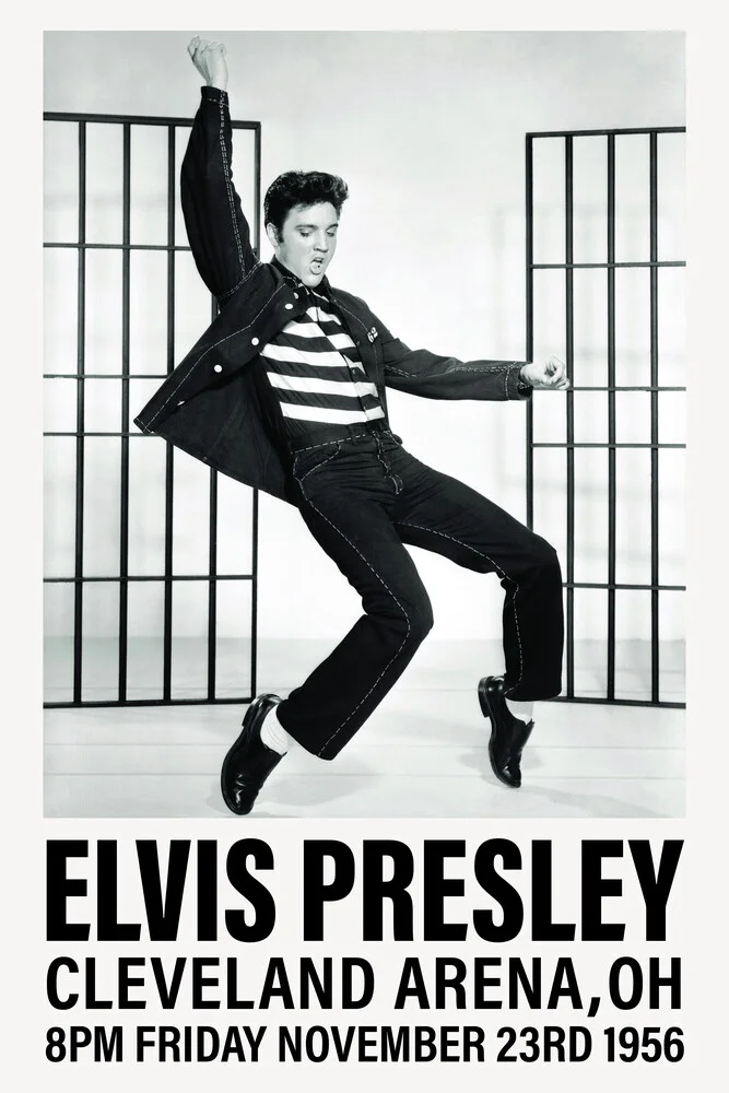 Elvis Presley - Photographie d'art par Vintage Collection