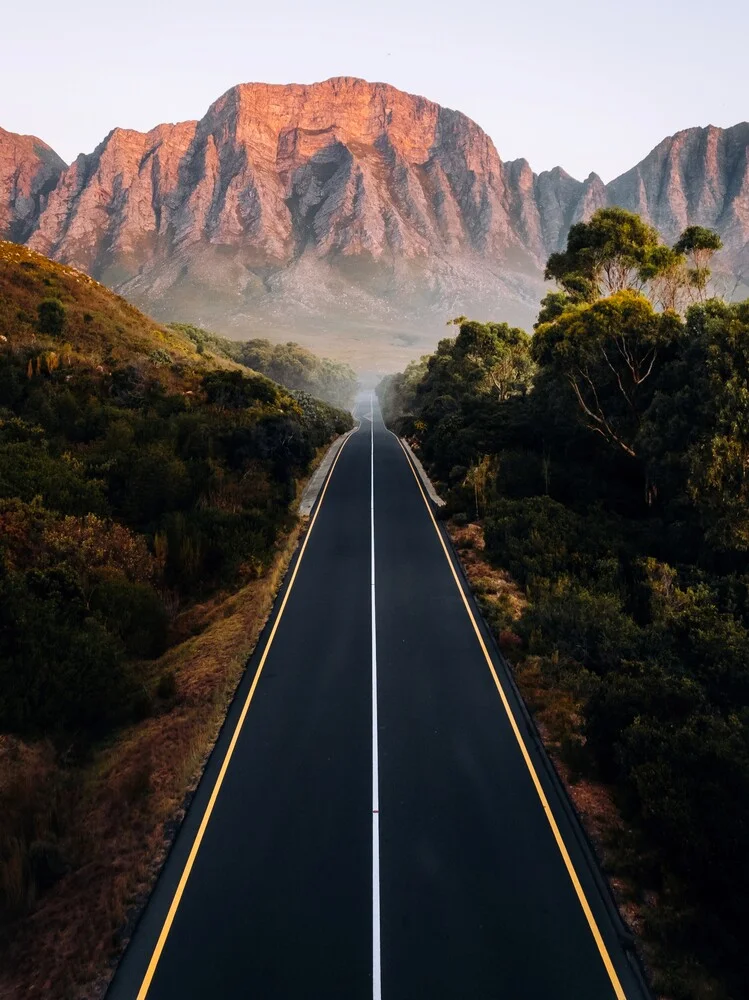 Route vers les montagnes - Photographie fineart d'André Alexander