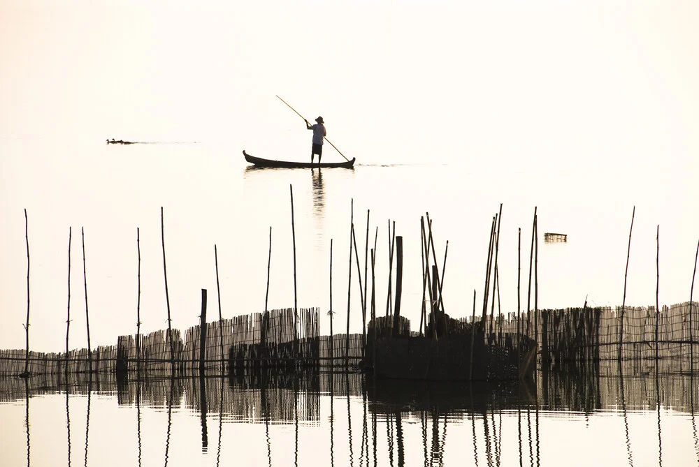Pêcheur - Photographie d'art par Manfred Koppensteiner
