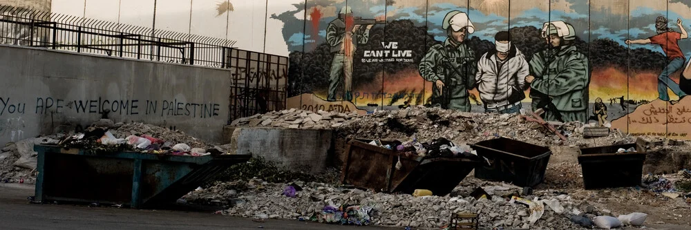 Grenzmauer Palästina - Photographie d'art par Michael Wagener
