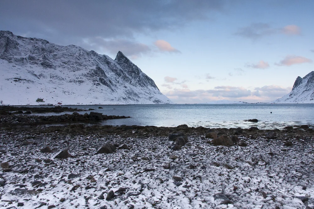 Winter an der Küste der Lofoten - photographie de Stefan Blawath