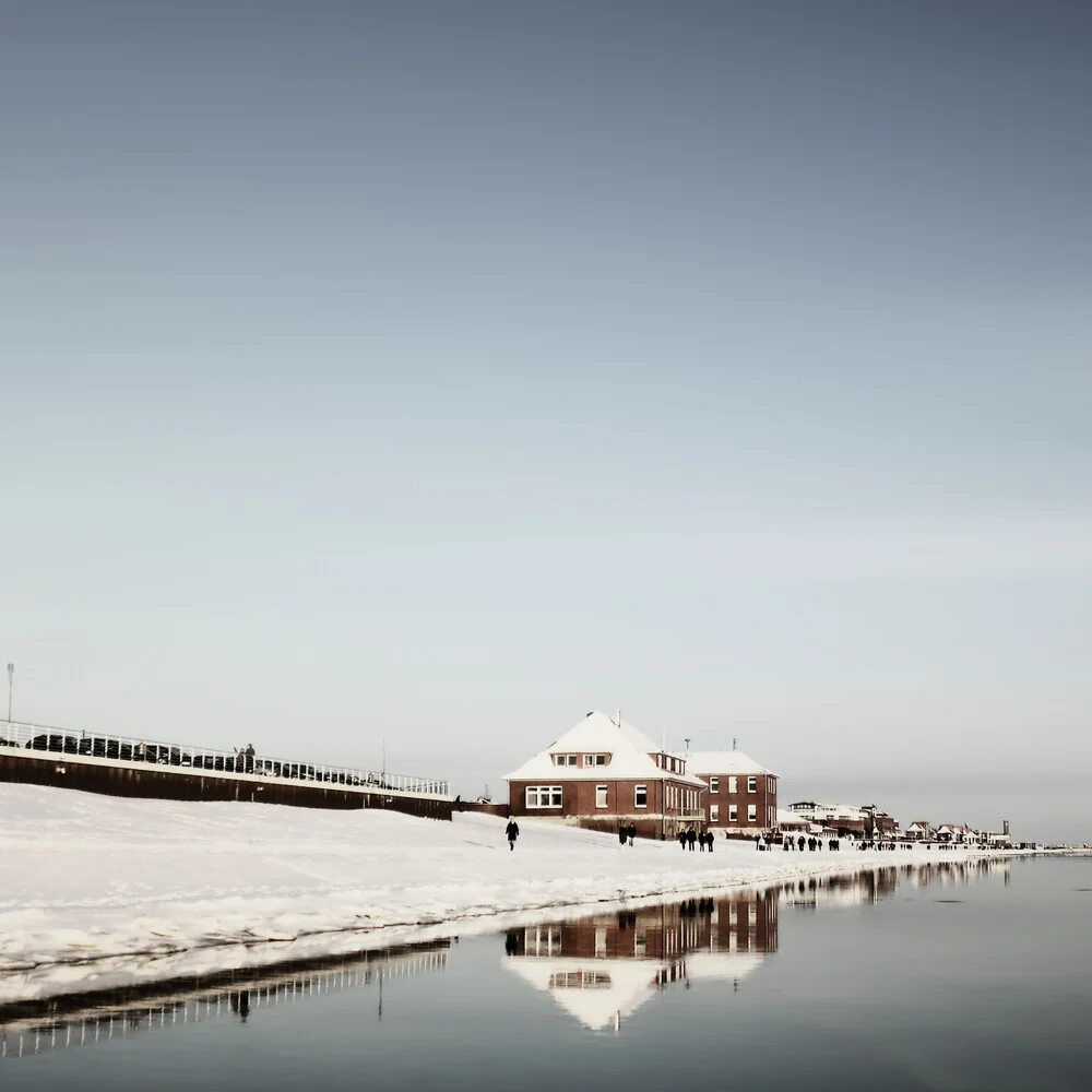 hiver am meer - fotokunst von Manuela Deigert