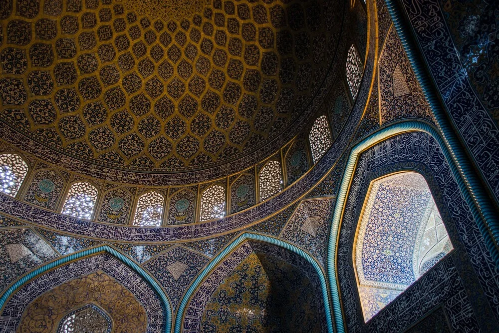 Scheich-Lotfollāh-Moschee - Photographie d'art par Chris Blackhead
