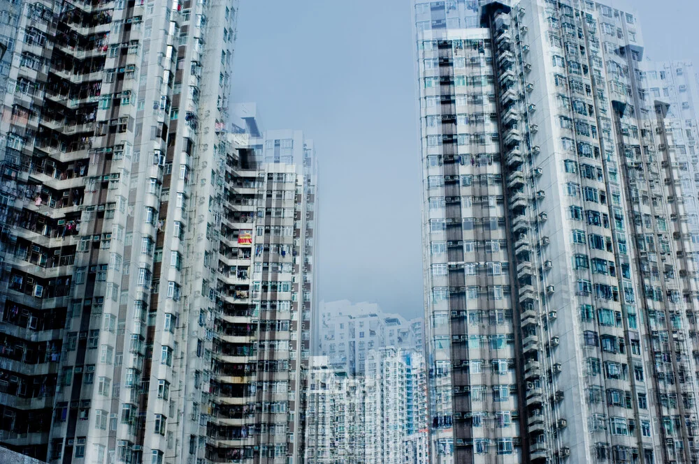 Hong Kong _ déplacé - Photographie d'art par Michael Wagener