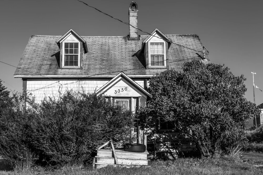 Maison abandonnée en Nouvelle-Écosse - fotokunst von Jörg Faißt